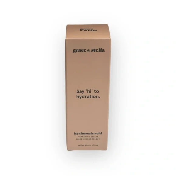 new Grace & Stella ㋛ Hydrating Hyaluronic Acid Serum ㋛ Full Size ㋛ Fresh in Box - Picture 13 of 16